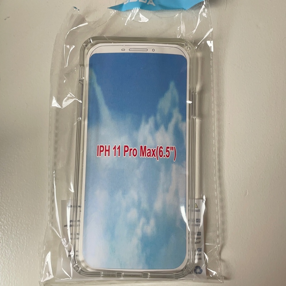 Clear iPhone 11 Pro Max case
